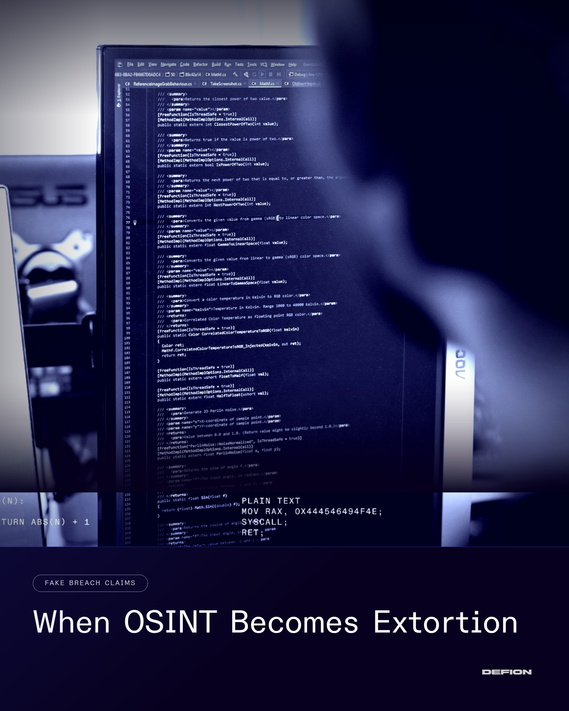 When OSINT Becomes Extortion: How Threat Actors Fabricate Breach Claims